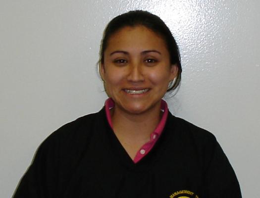 a CRCP student working at the UPS hodgkins facility